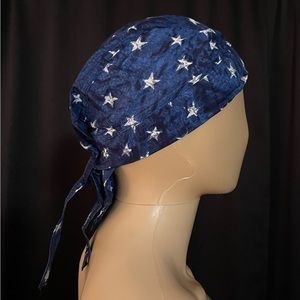 Do Rag. Never worn. Star pattern. Made of cotton.